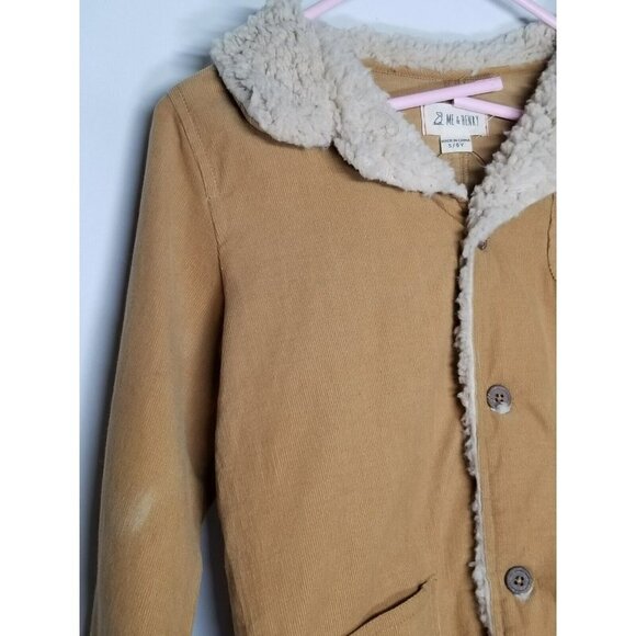 Me & Henry Corduroy‎ Jacket cotton size 5/6y lightweight schacket kids coat - Picture 5 of 12